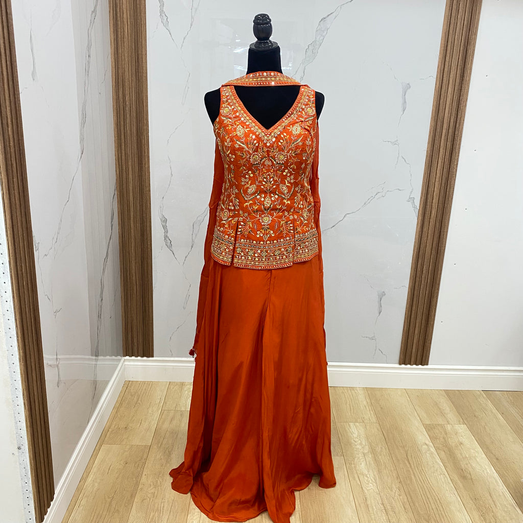 Embroidered suit