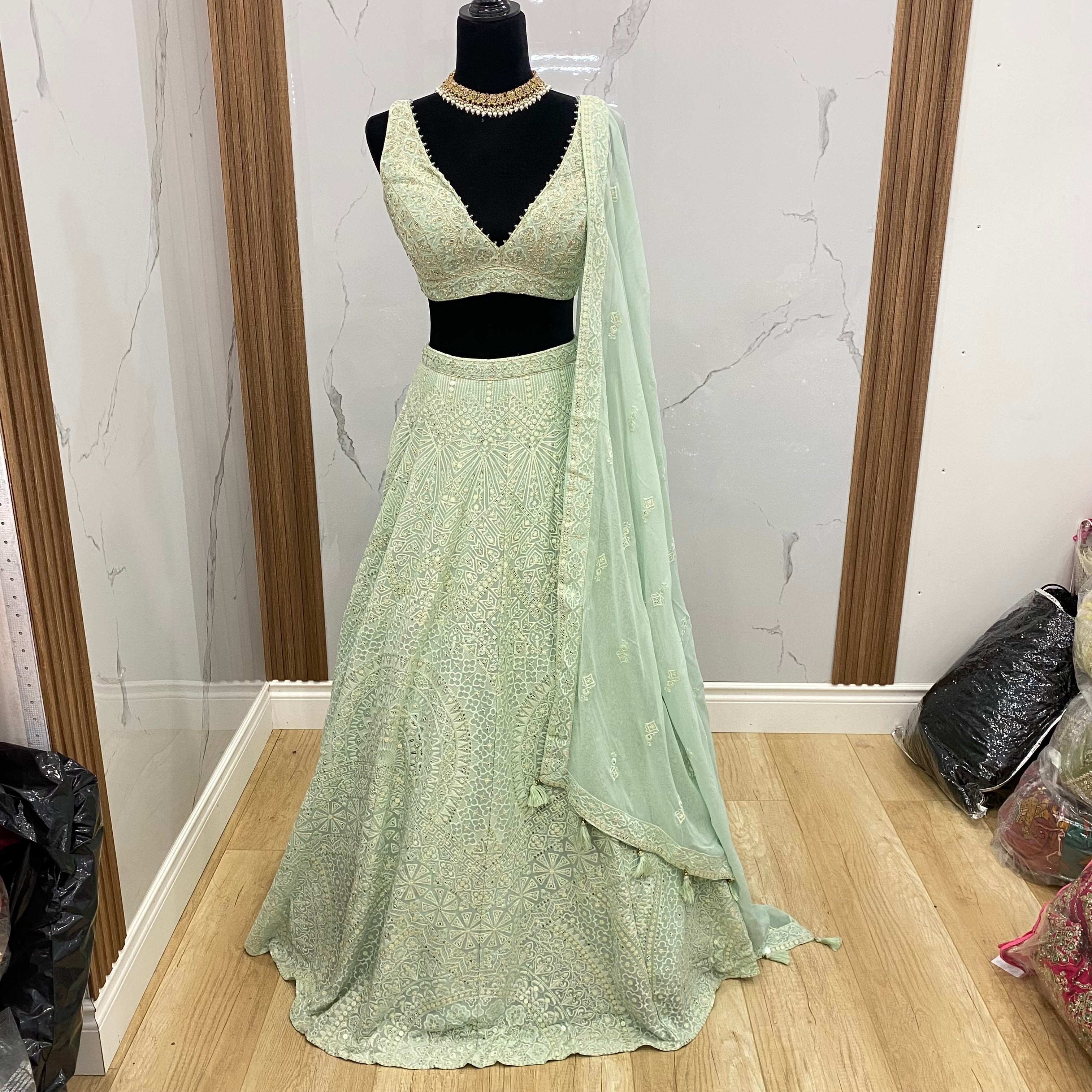 Perfect engagement/reception lehenga choli