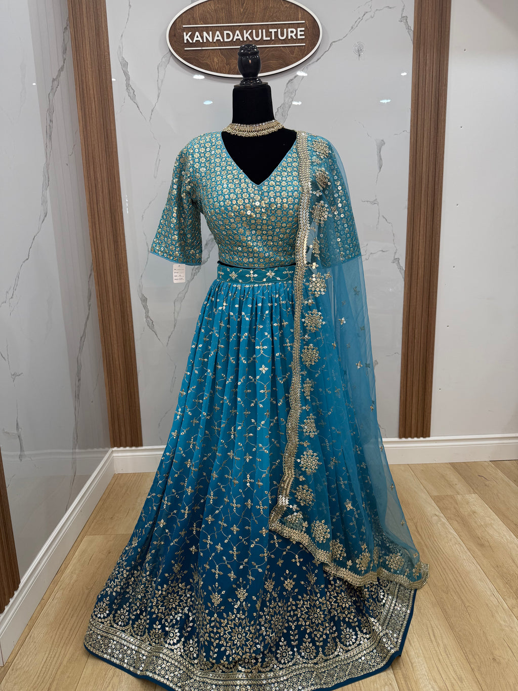 Traditional Embroidered Geogette Lehenga Choli