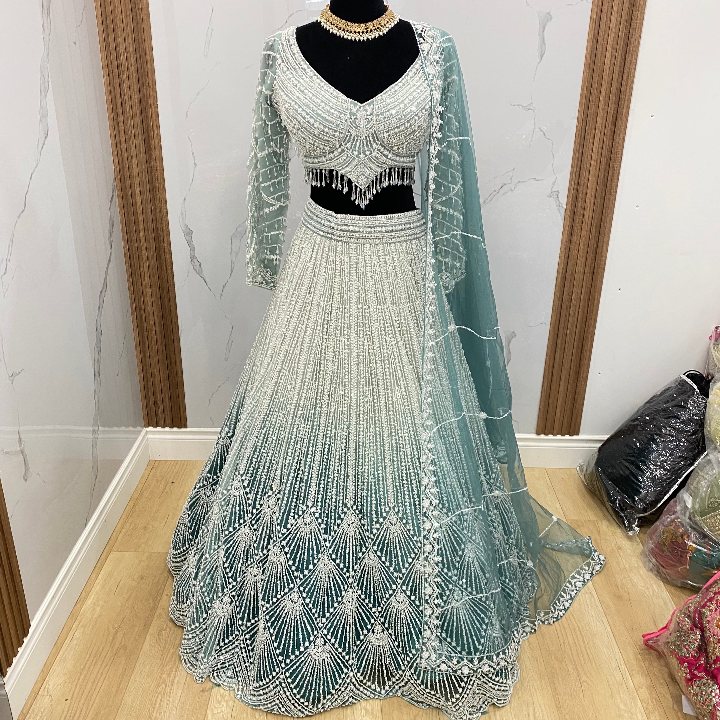 Perfect engagement/reception lehenga choli