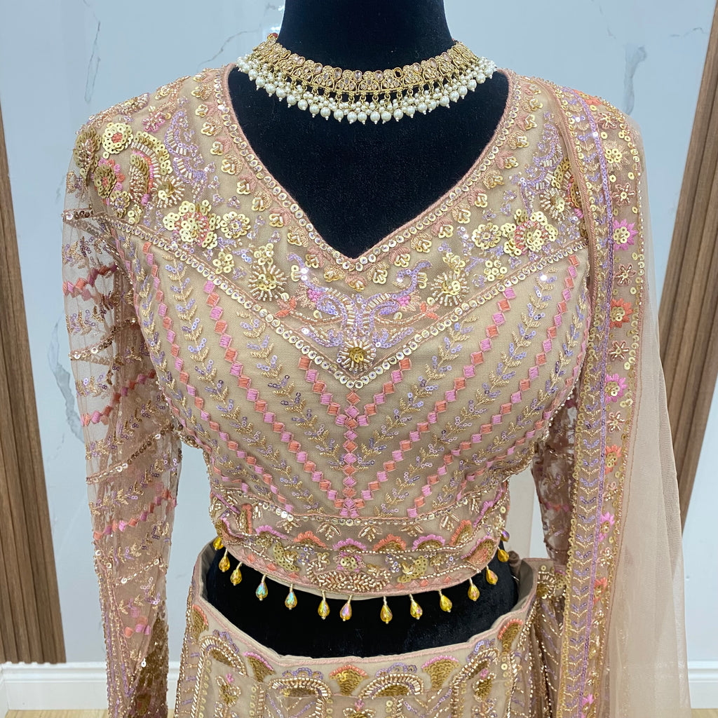 Size 50 Beautiful designer lehenga choli