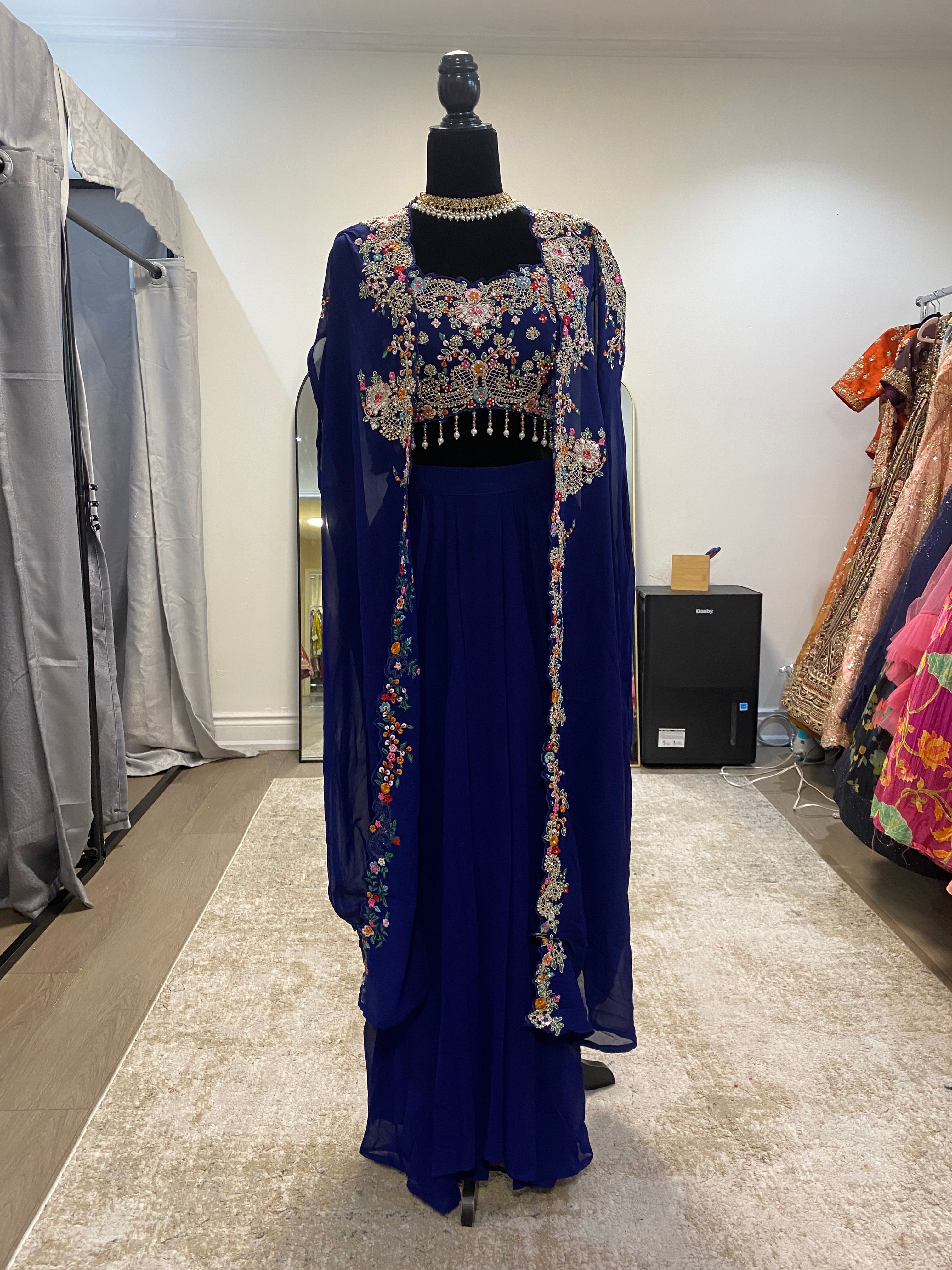 Embroidered gharara Suit – Kanada Kulture