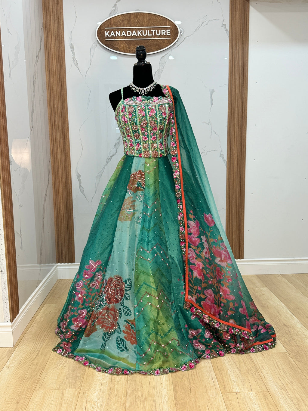 Jhanvi corset lehenga