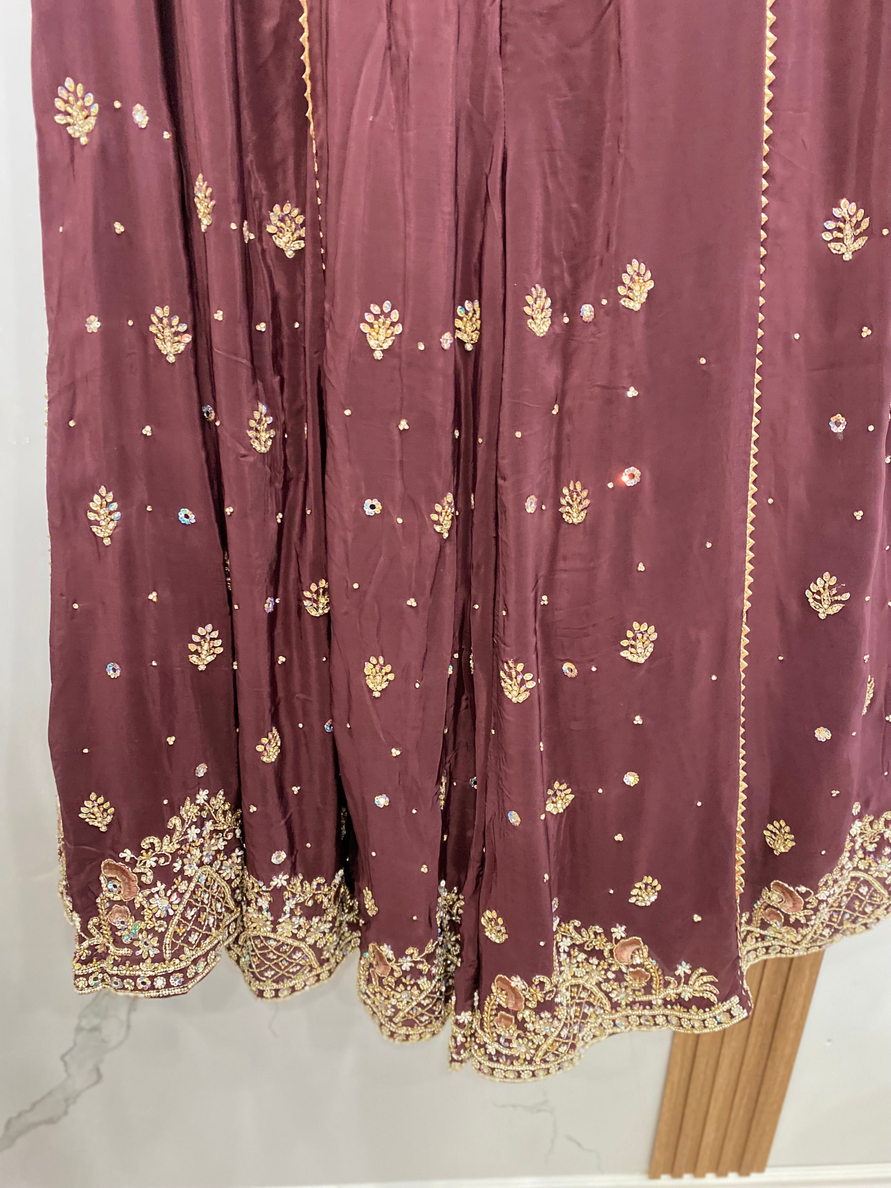Embroidered suit