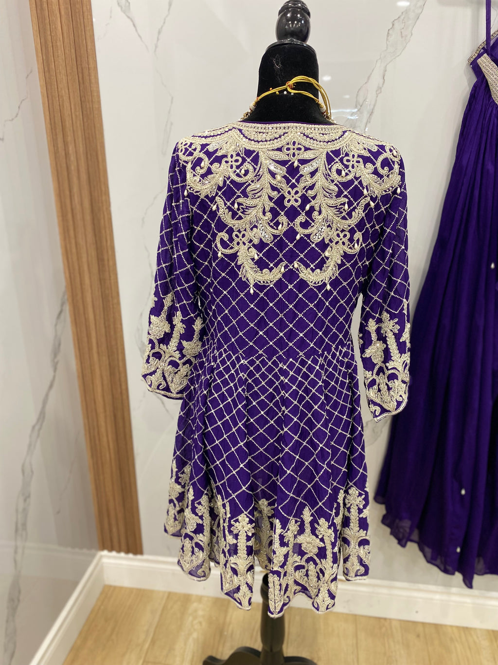 Embroidered suit