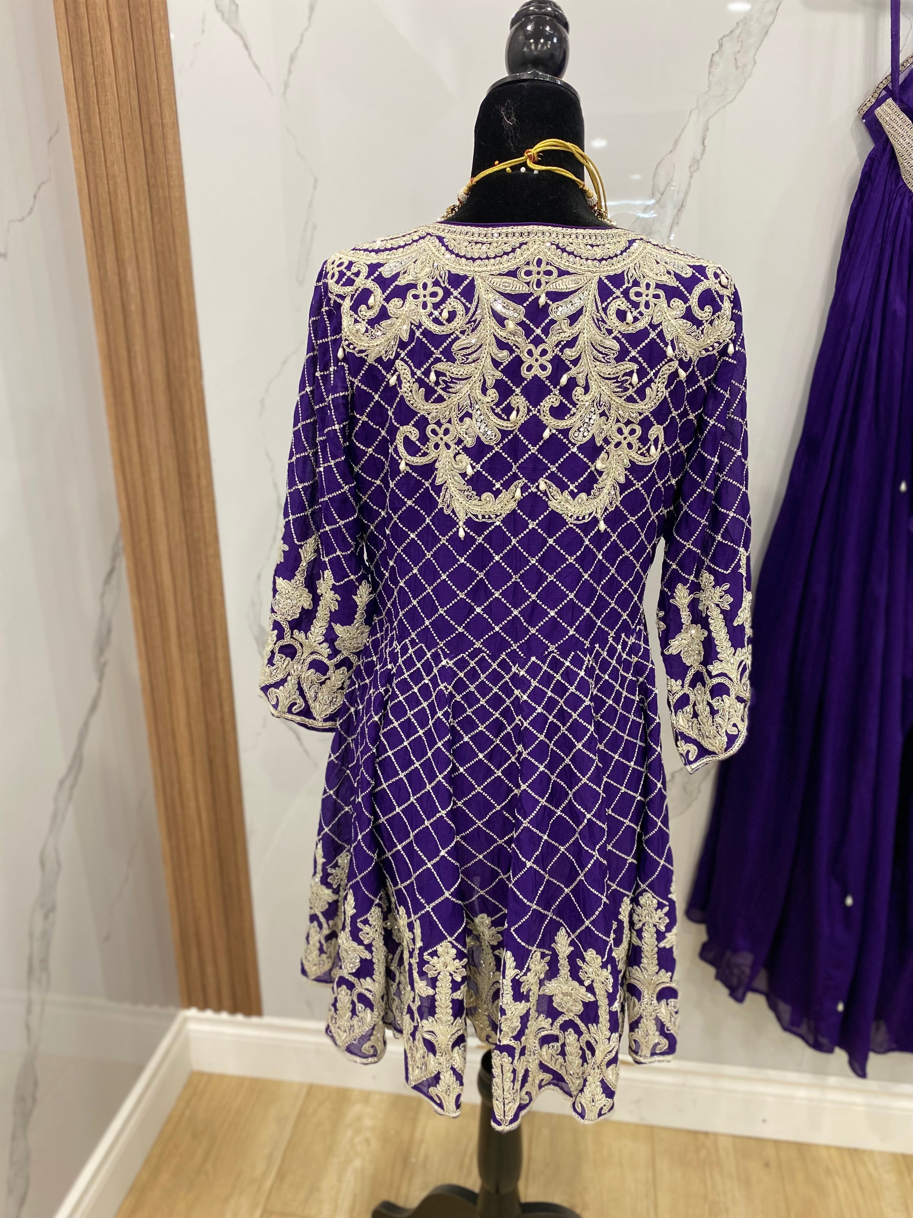 Embroidered suit