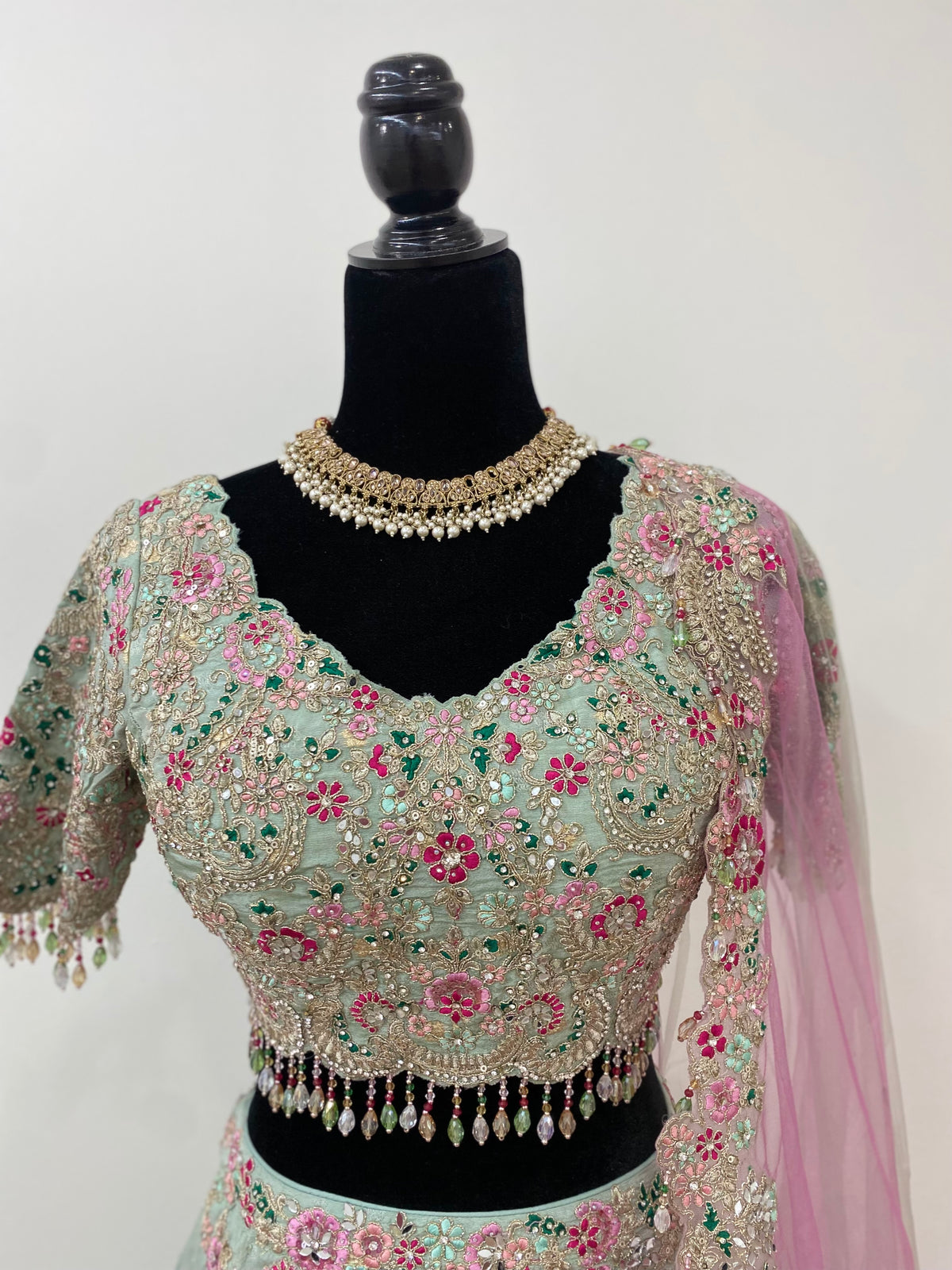 Perfect engagement/reception lehenga choli