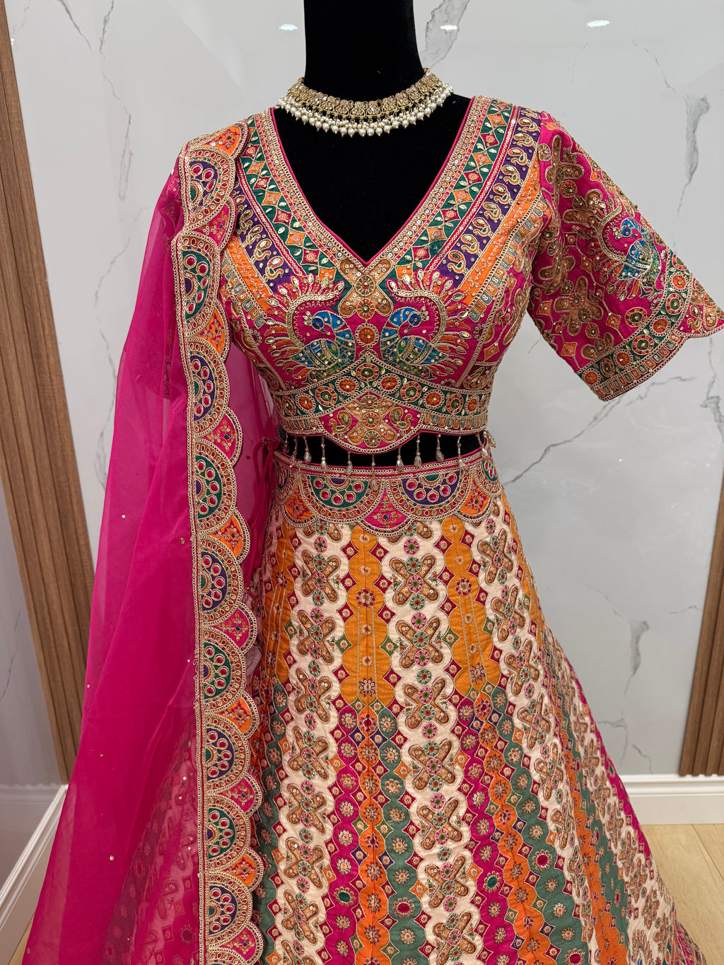Sangeet/jaggo designer lehenga choli