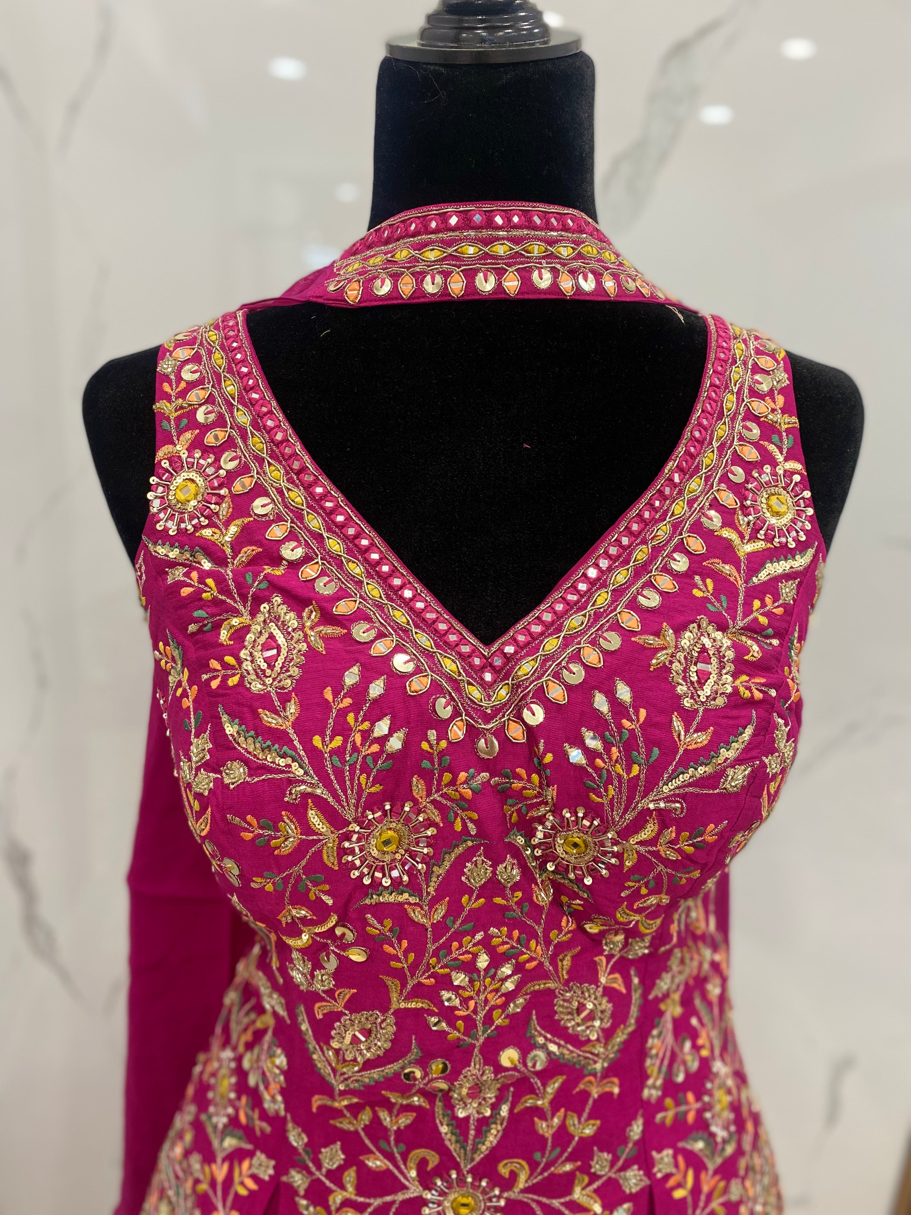 Embroidered suit