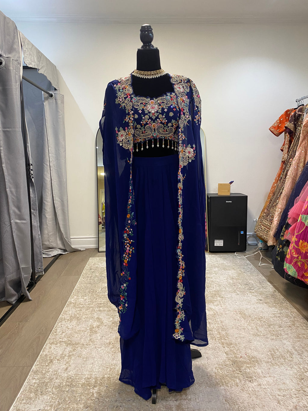 Embroidered gharara Suit – Kanada Kulture