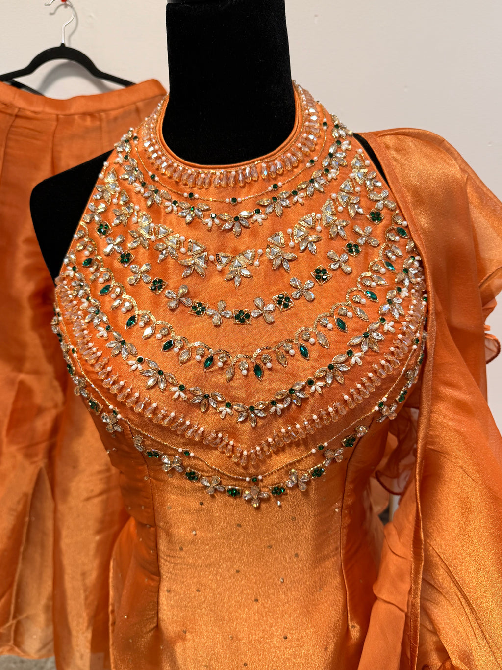 Embroidered suit