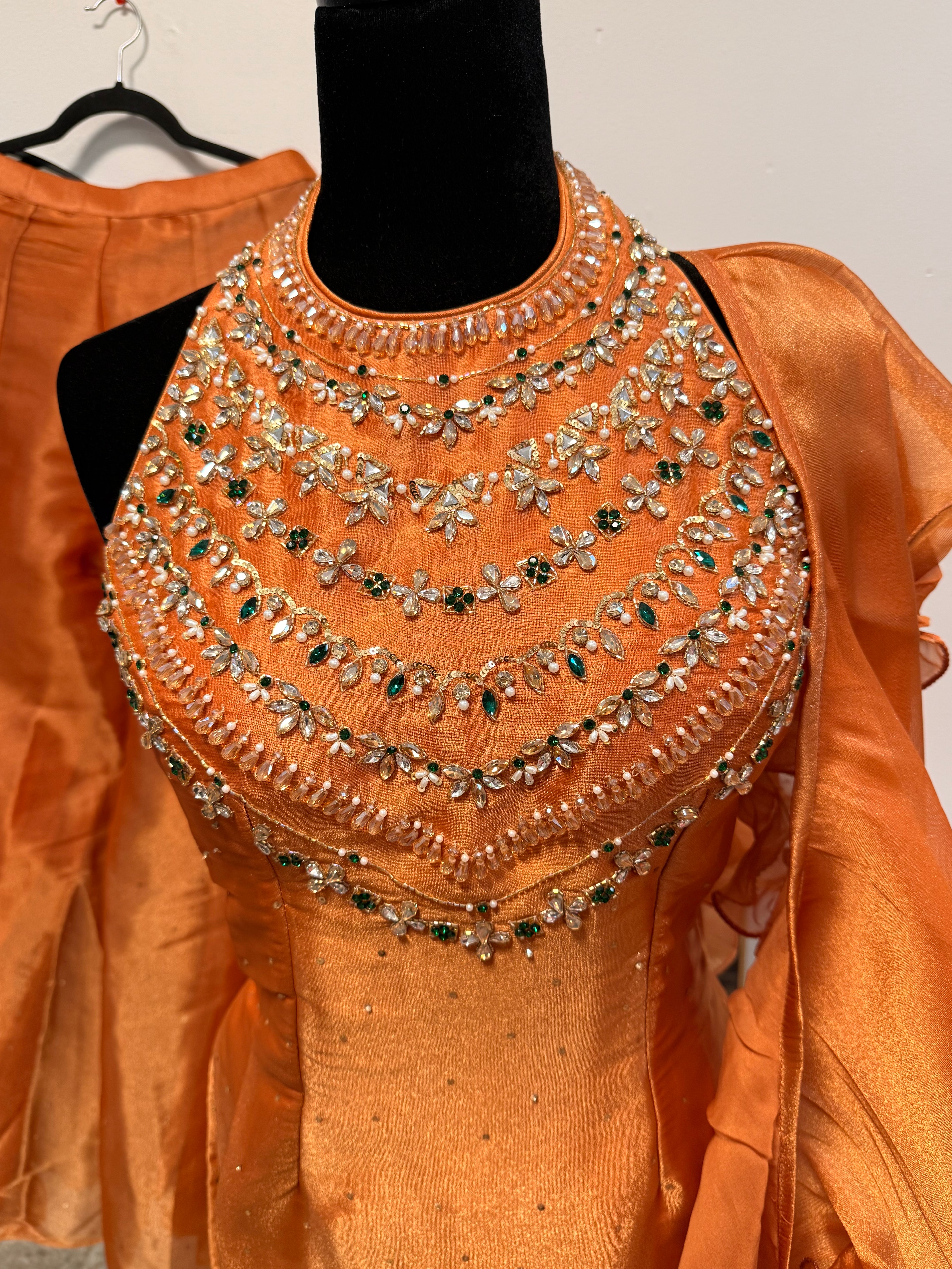 Embroidered suit