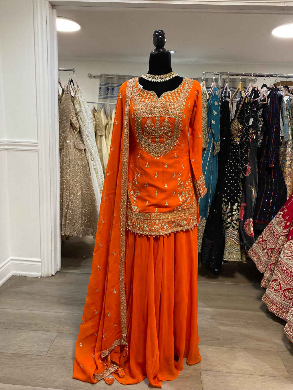 Embroidered suit – Kanada Kulture