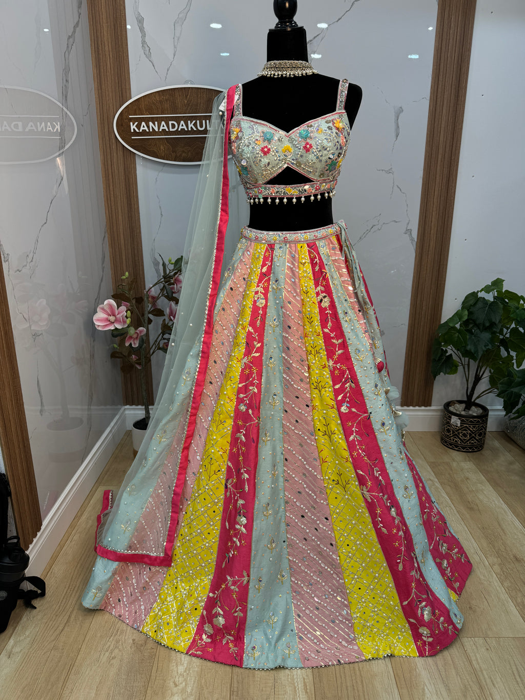 PDP inspired designer lehenga