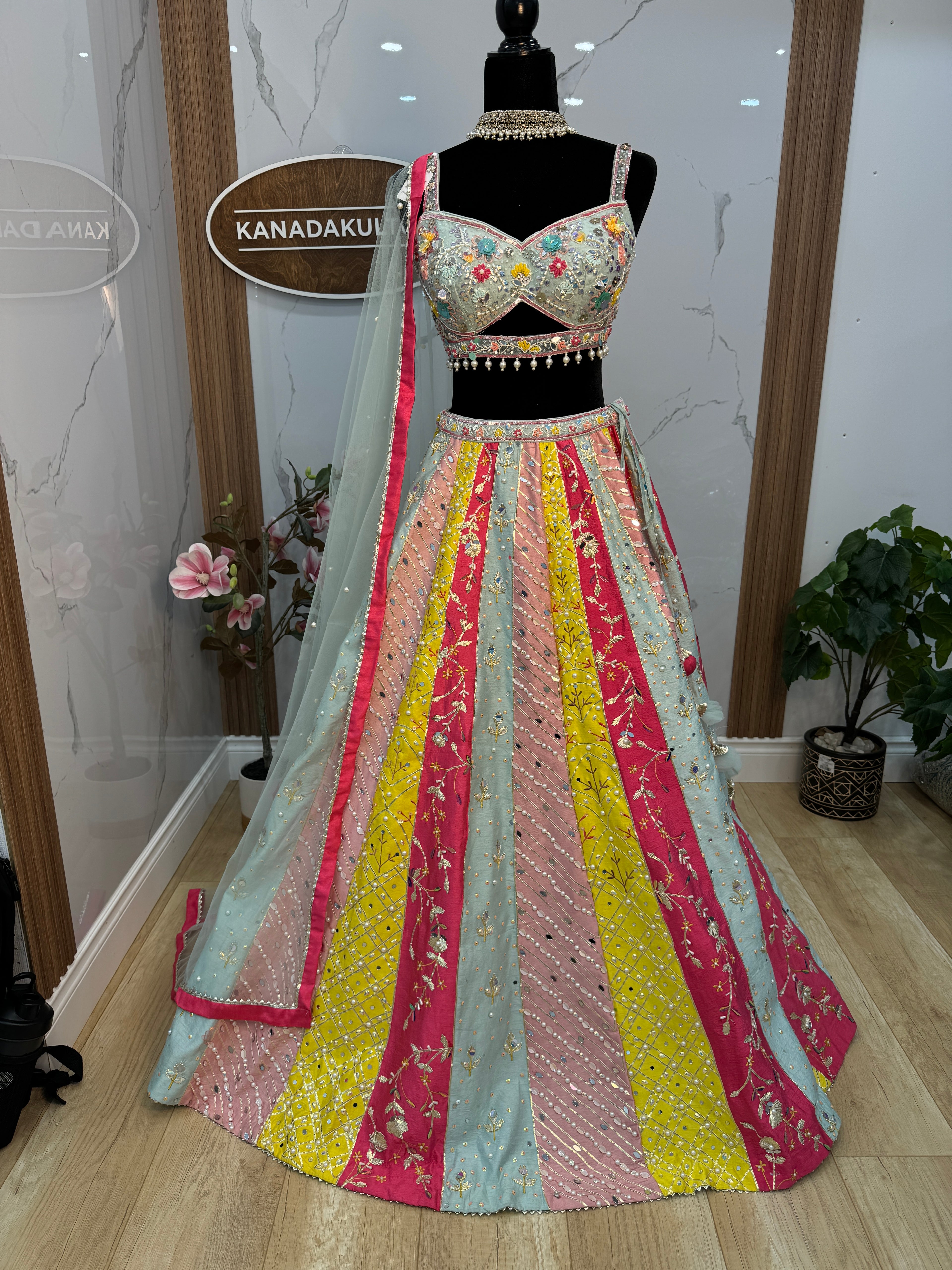 PDP inspired designer lehenga