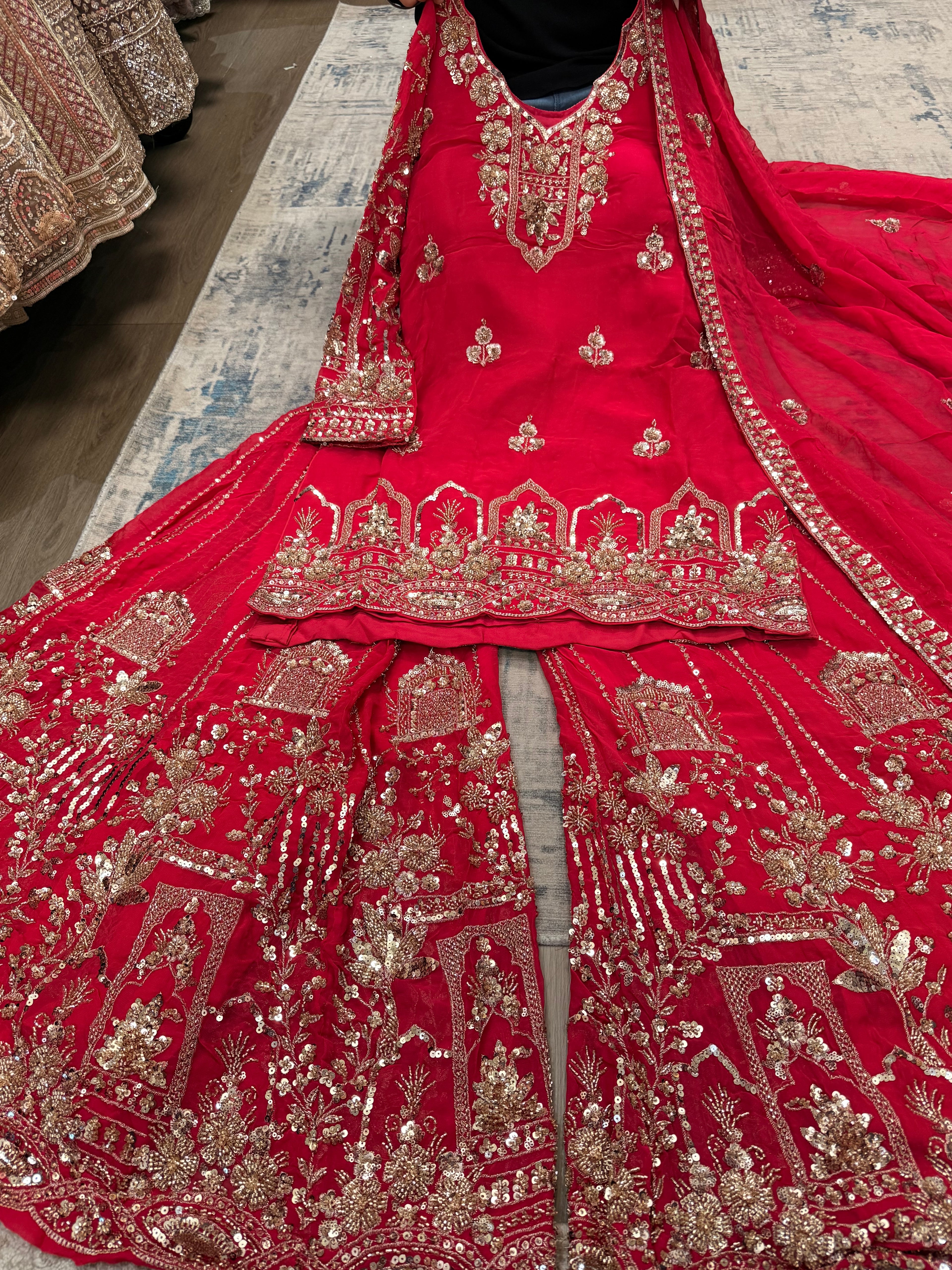 Embroidered suit – Kanada Kulture