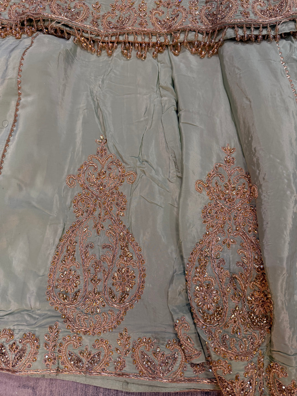 Size 50 Embroidered suit – Kanada Kulture