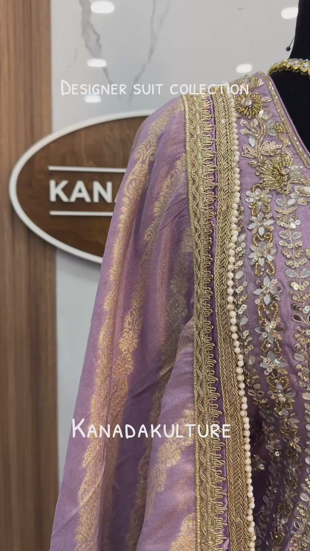 Embroidered palzoo Suit – Kanada Kulture