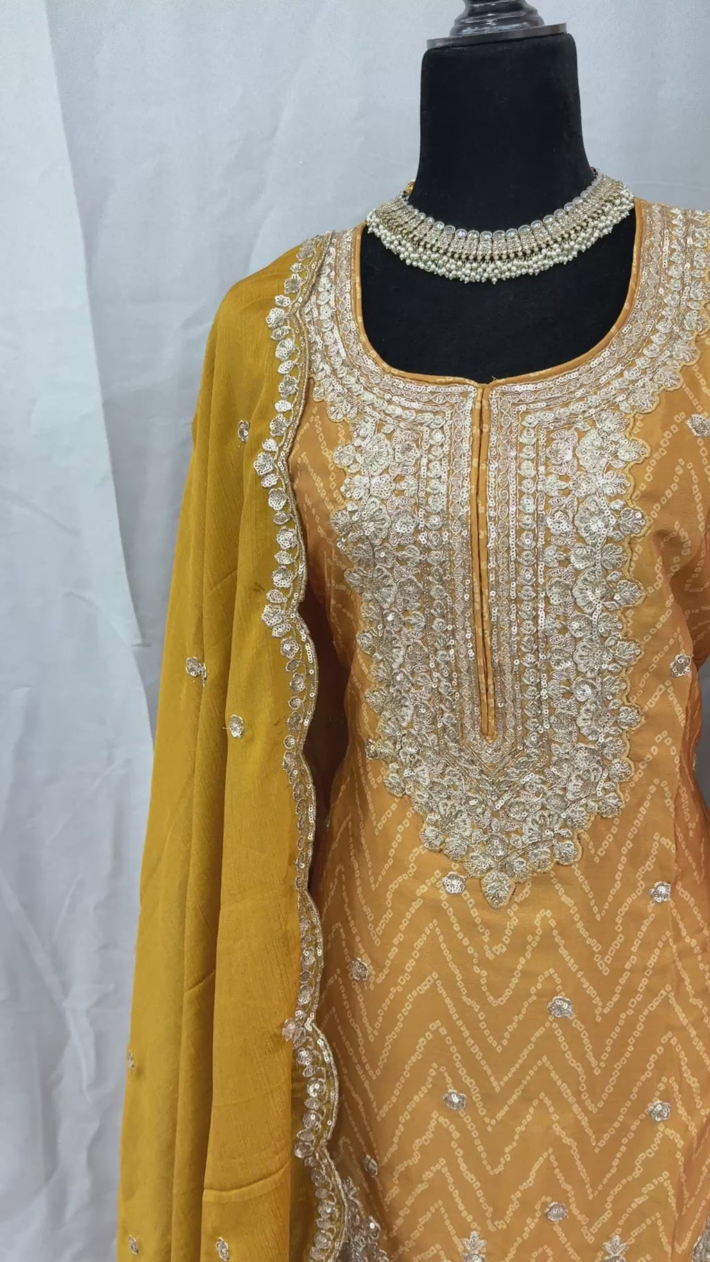 Embroidered palzoo Suit – Kanada Kulture