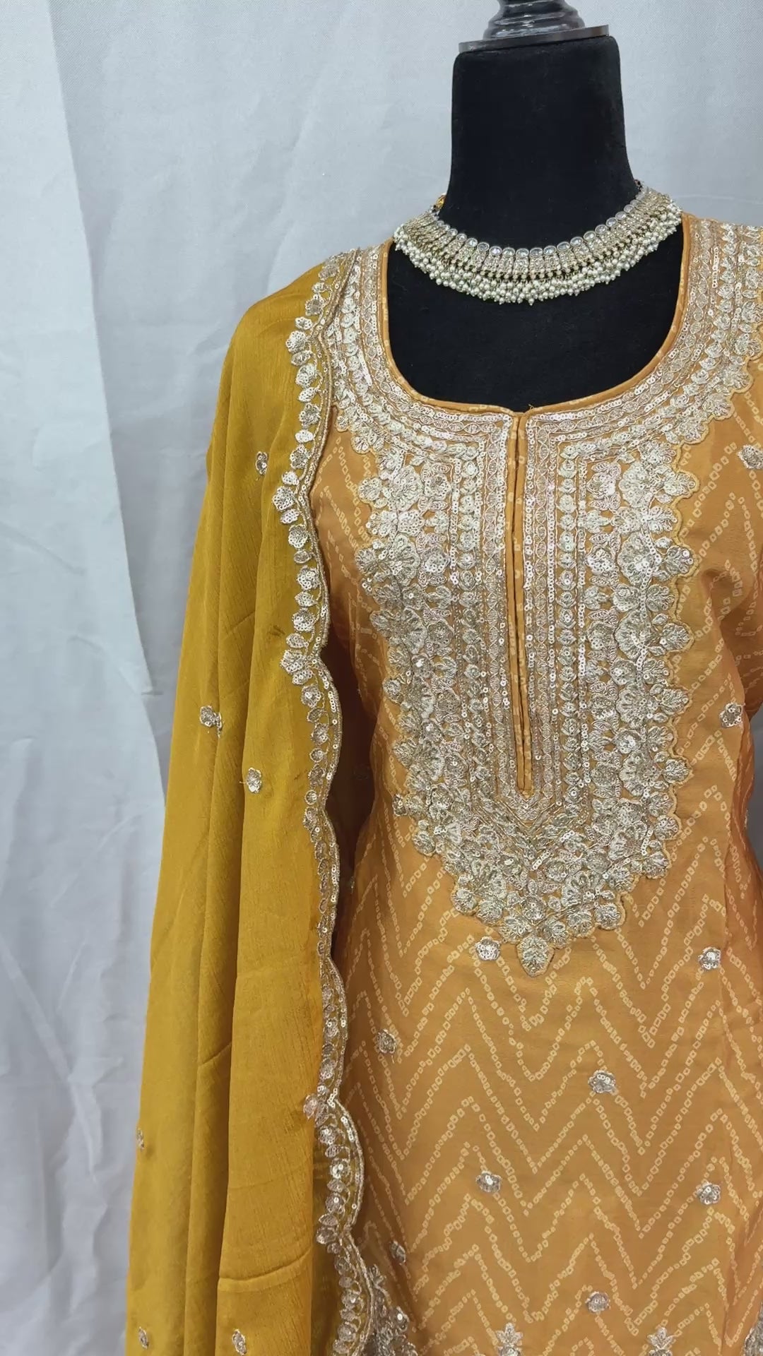 Embroidered palzoo Suit – Kanada Kulture