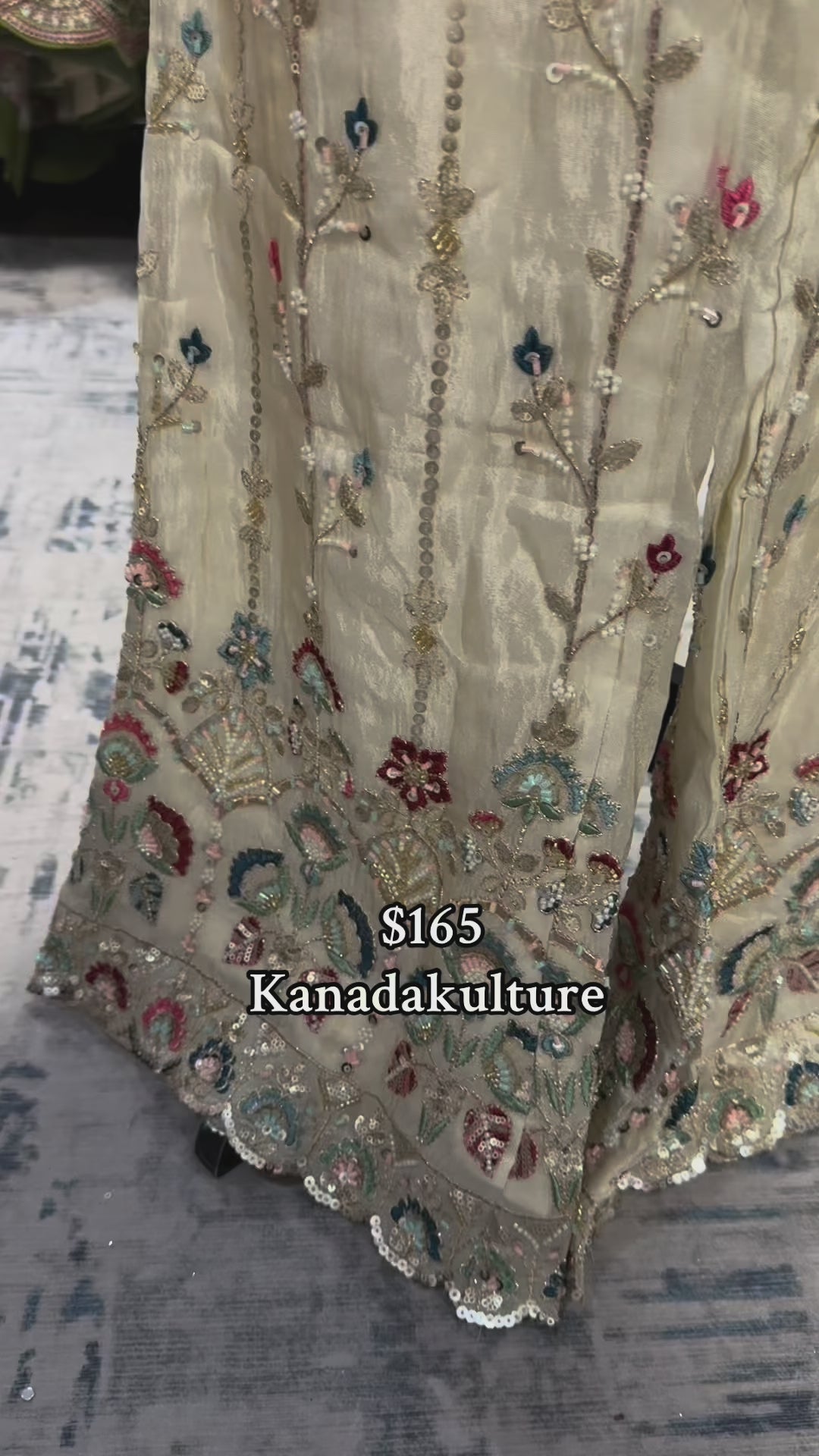 Embroidered suit – Kanada Kulture
