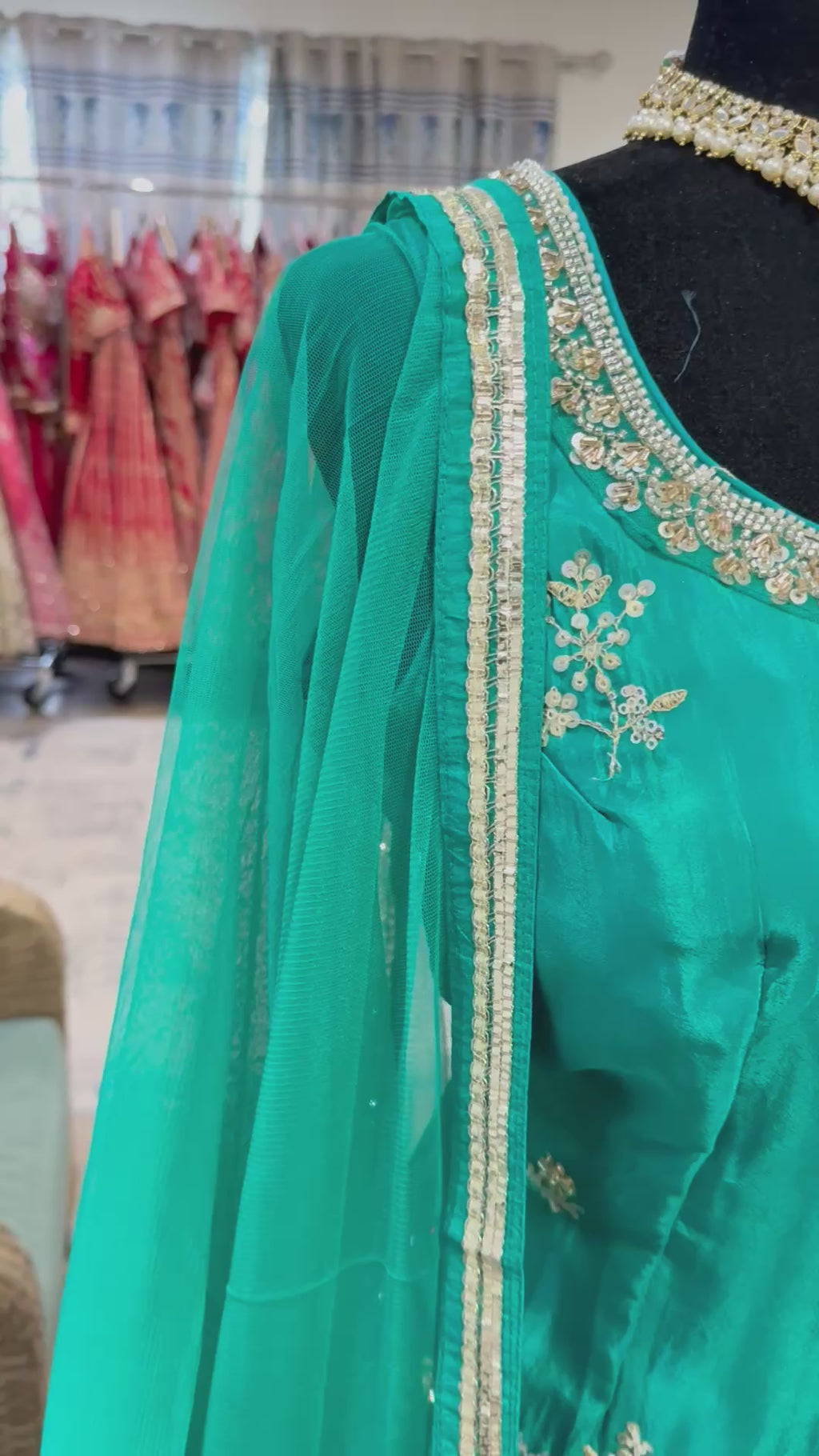 Embroidered gharara Suit – Kanada Kulture