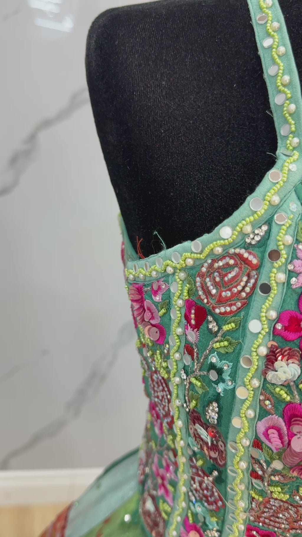 Jhanvi corset lehenga