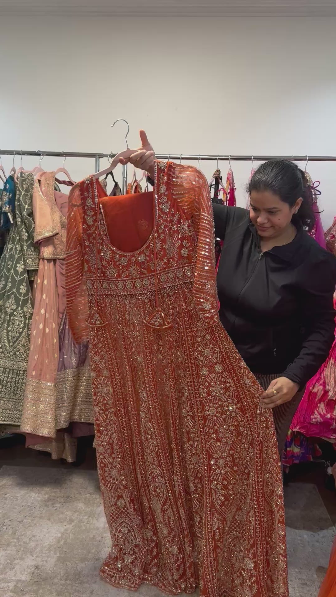 KanadaKulture - designer Lehenga with level detailing