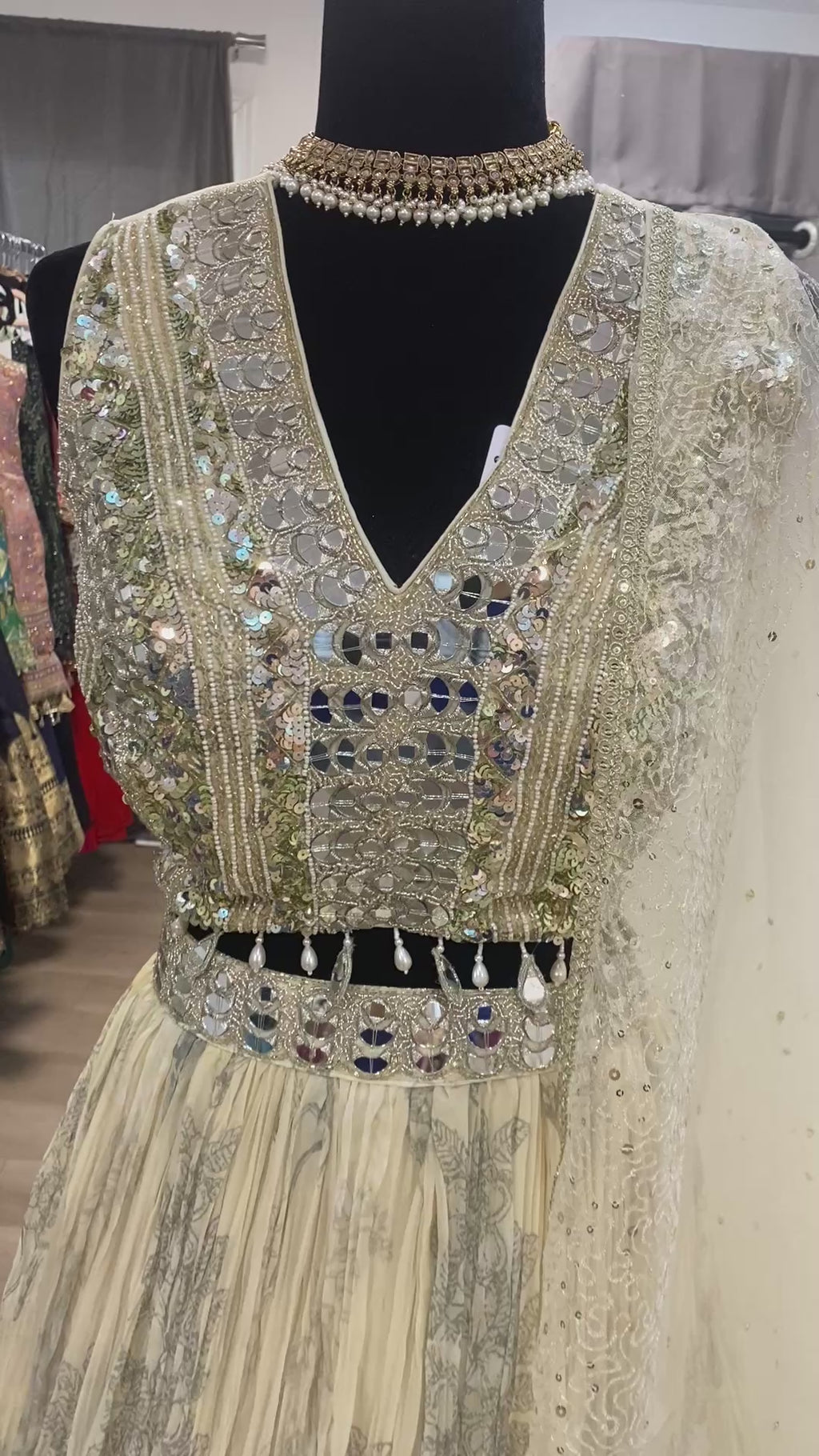 Traditional Embroidered Lehenga Choli