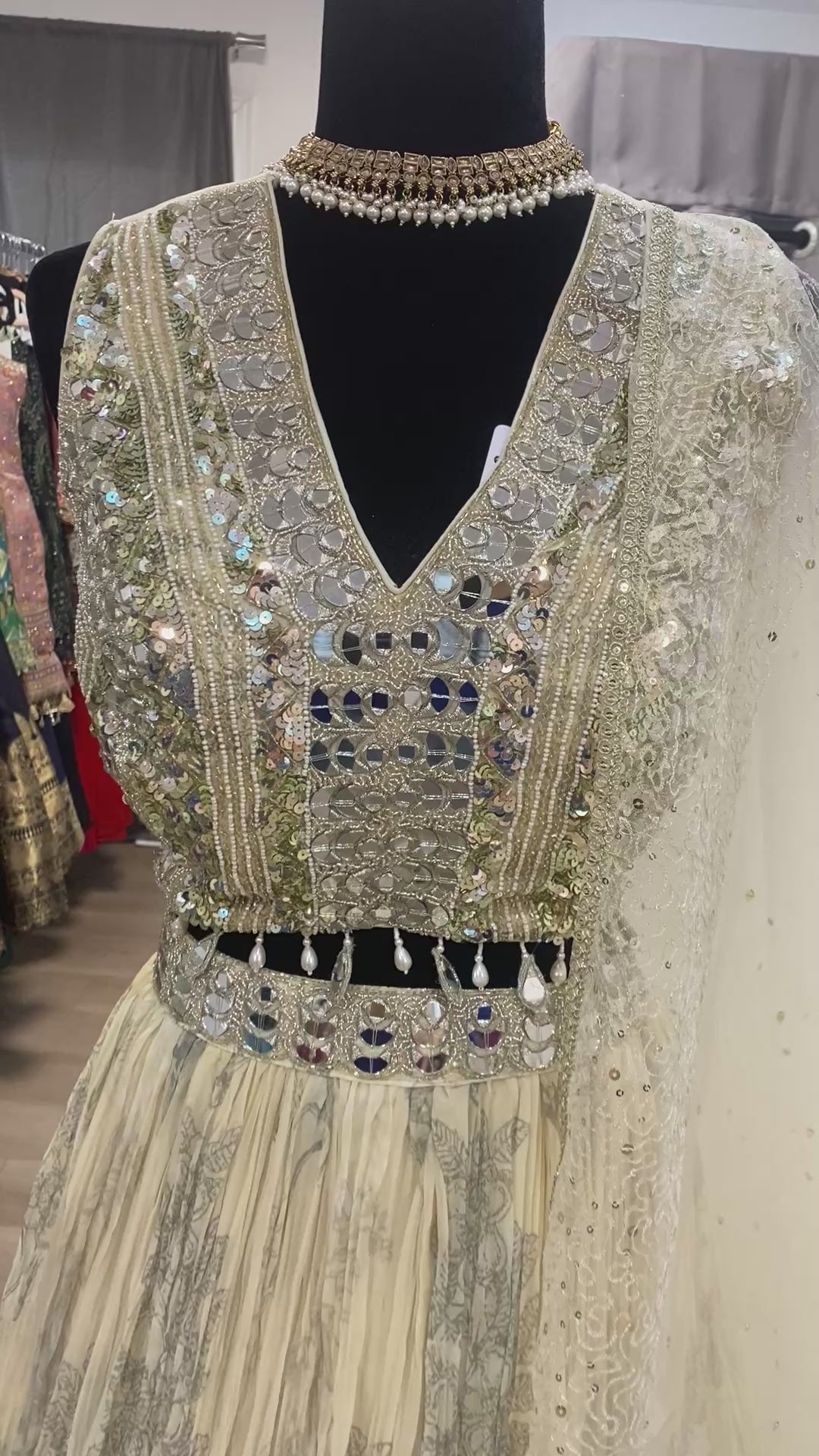 Traditional Embroidered Lehenga Choli