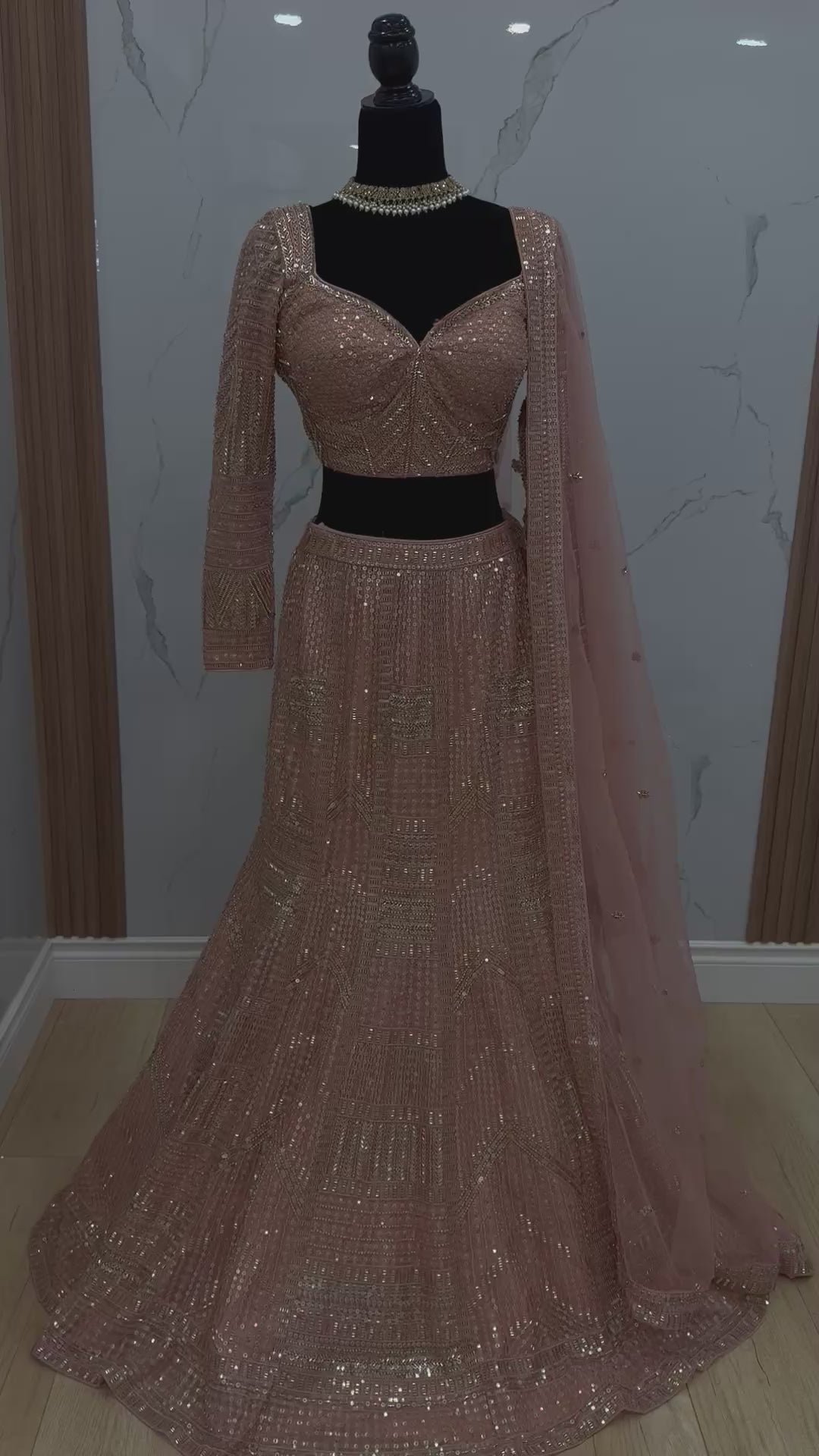 Mermaid cut  engagement/reception lehenga choli