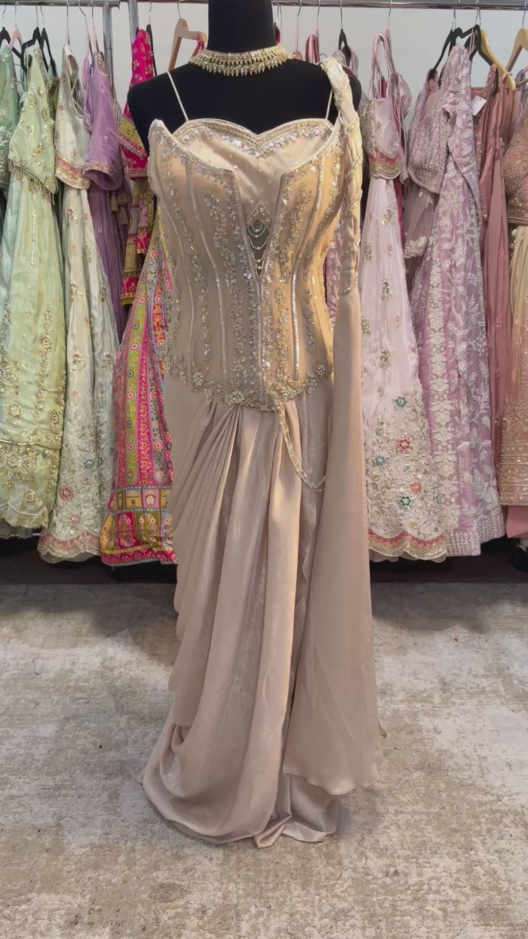 Stylish indo western