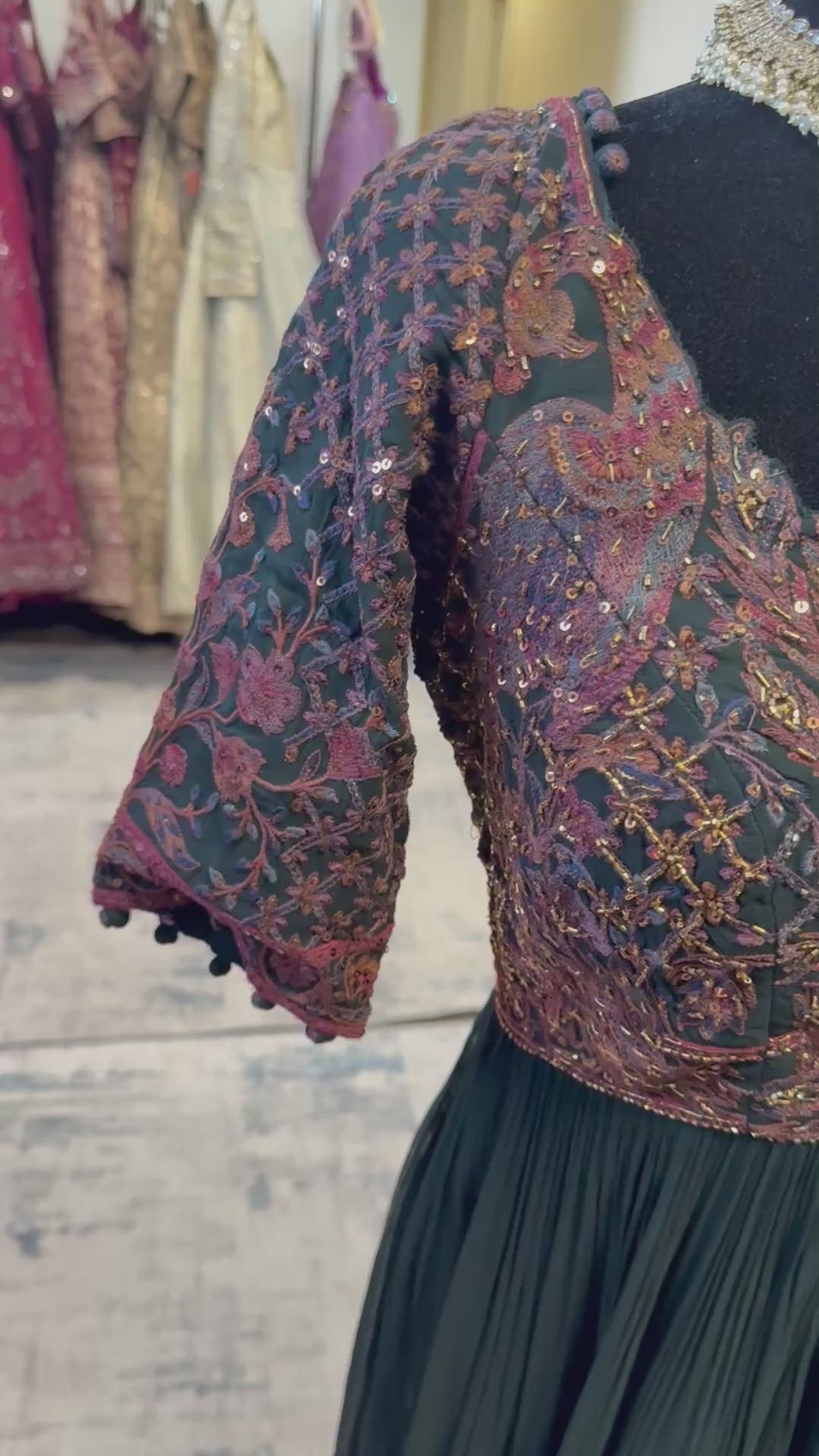 Embroidered suit – Kanada Kulture