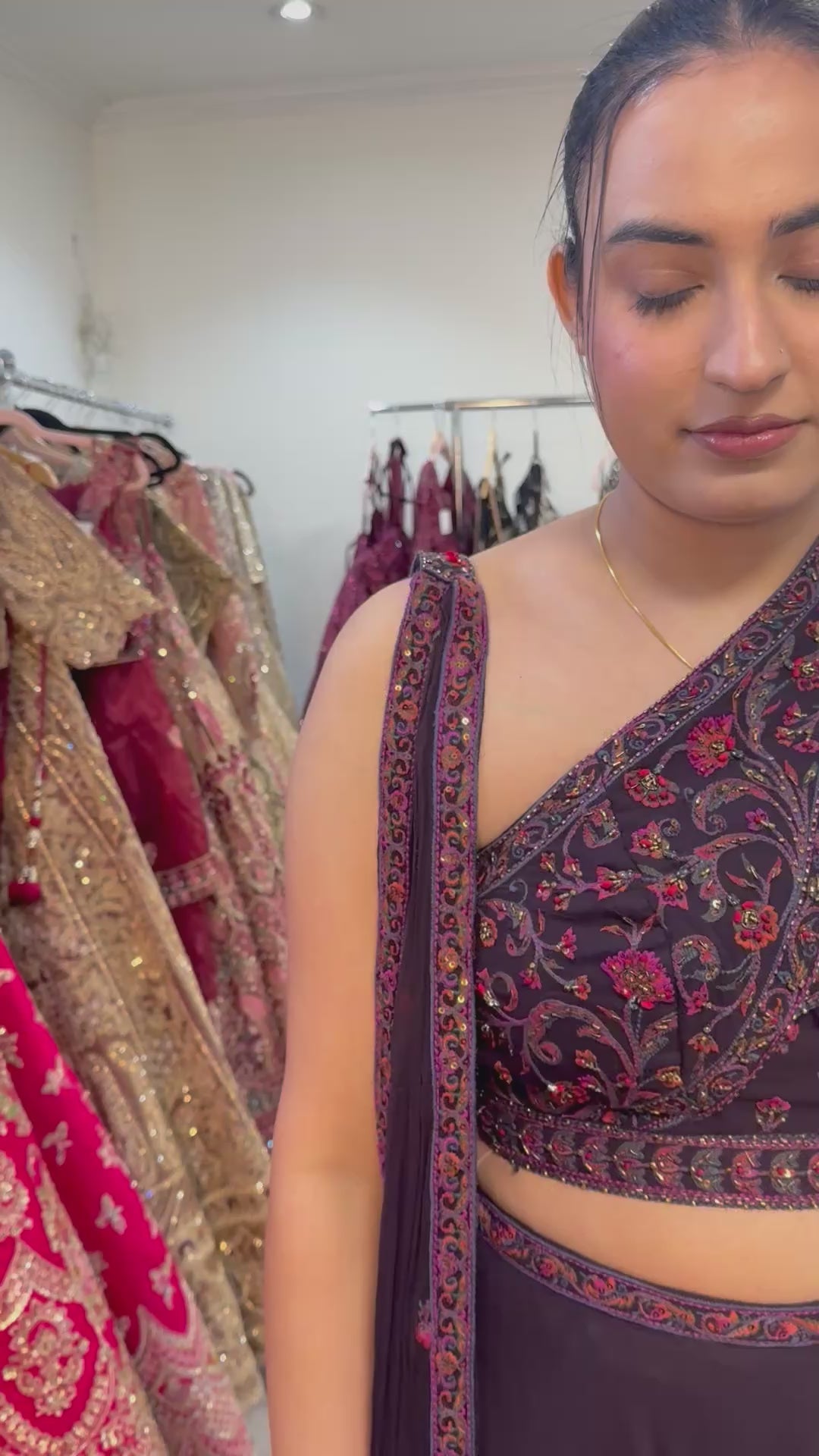 Stylish indo western