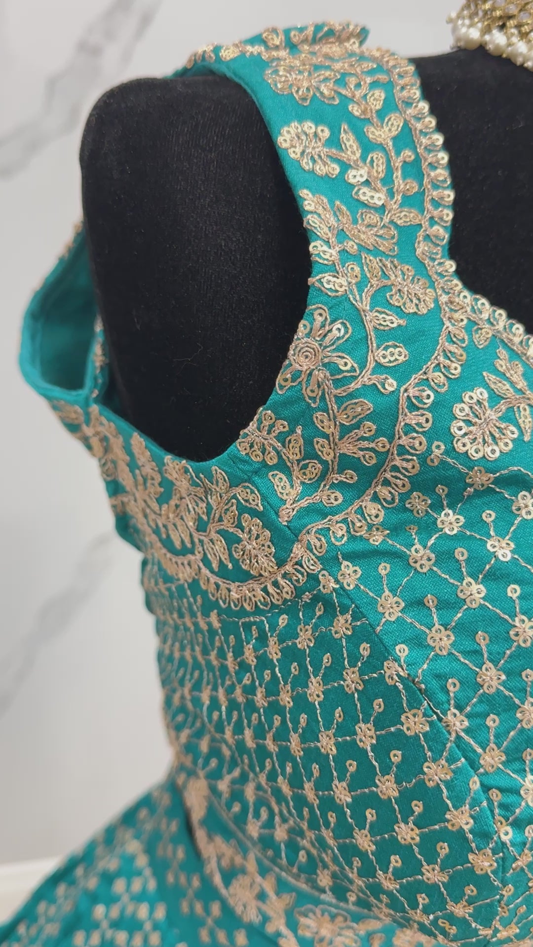 Dark color lehenga choli