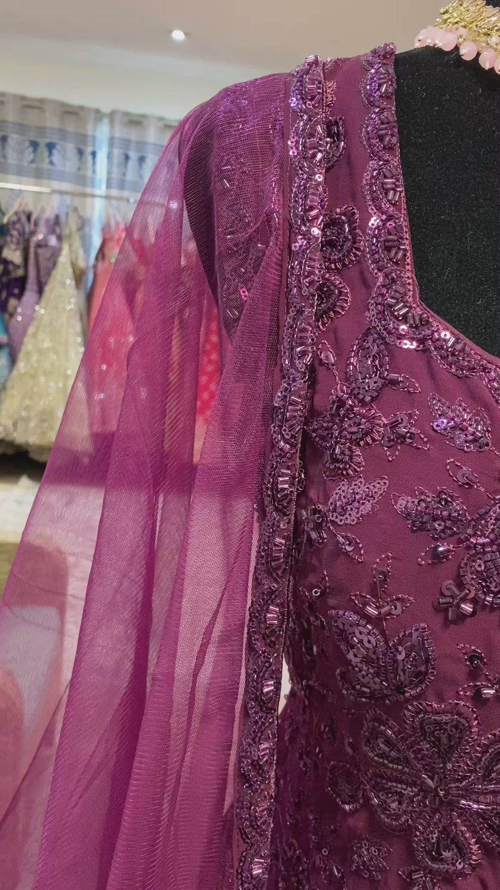 Embroidered gharara Suit – Kanada Kulture