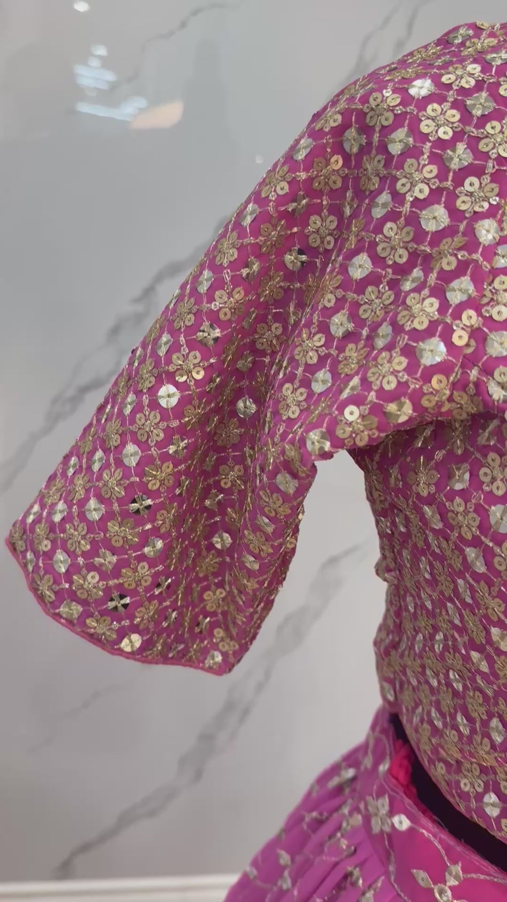 Traditional Embroidered Geogette Lehenga Choli