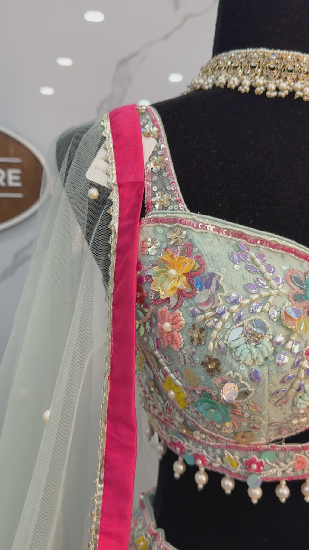 PDP inspired designer lehenga