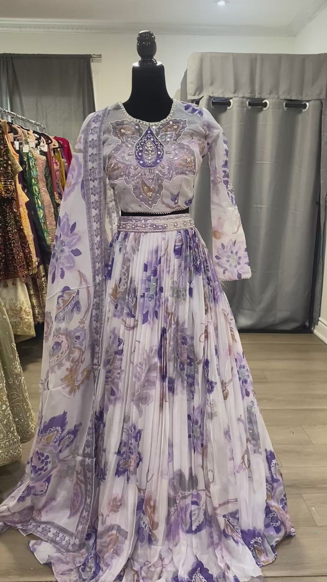 Traditional Embroidered Lehenga Choli